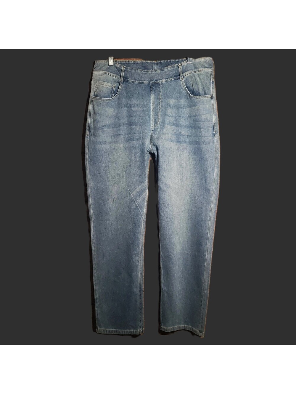 Halara Pull-On Stretch Jeans Flex™ Denim NWT - Size XL Athleisure Comfort